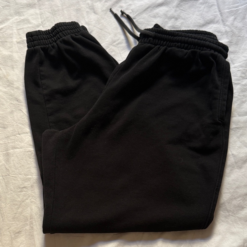 Divided Black Track Pants